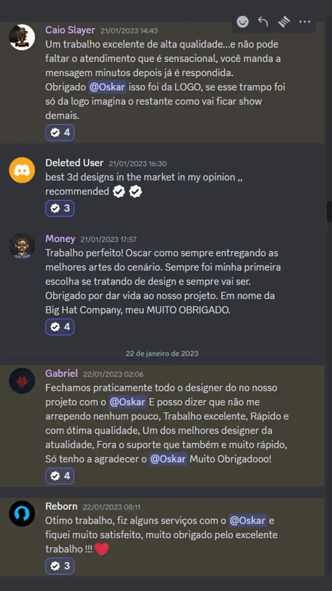 Mensagem de cliente 6